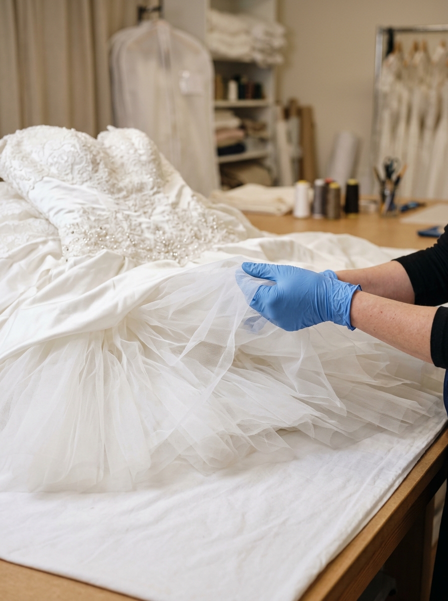 bridal ball gown dry cleaning sydney