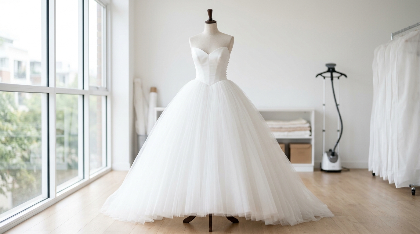 bridal ball gown dry cleaning sydney